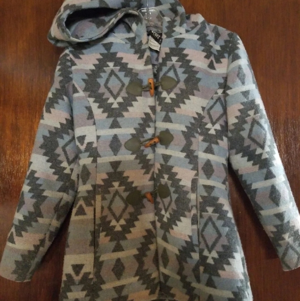 Girls Aztec Coat